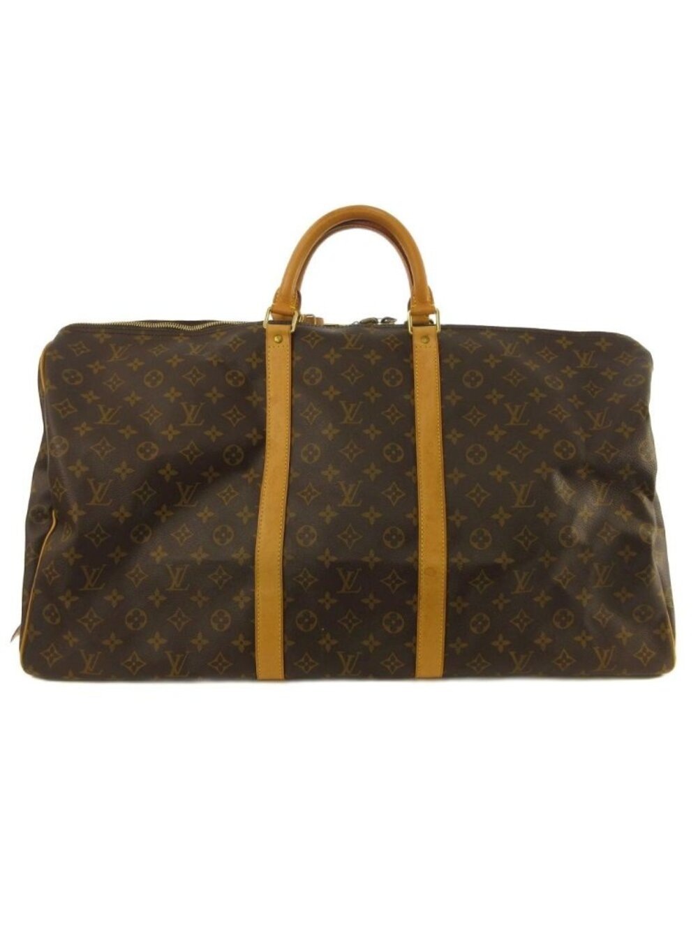 Louis Vuitton Keepall Bandouliere 60 Monogram Boston Bag Shoulder Brown - Picture 2 of 8